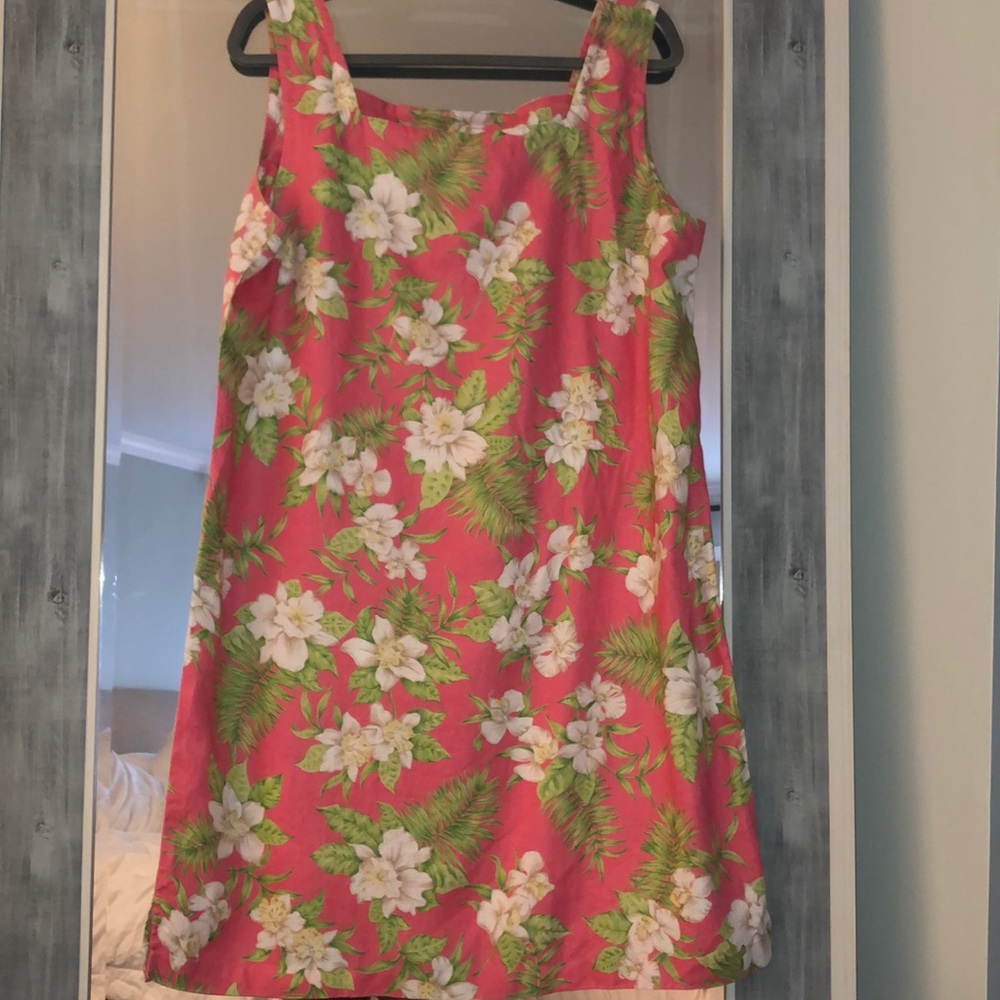 Jones NY linen Hawaiian dress 14